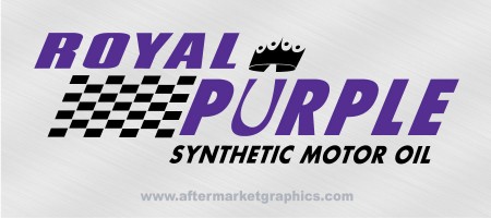 Royal Purple Decals - Pair (2 pieces)